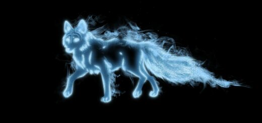 Патронус волк картинка
